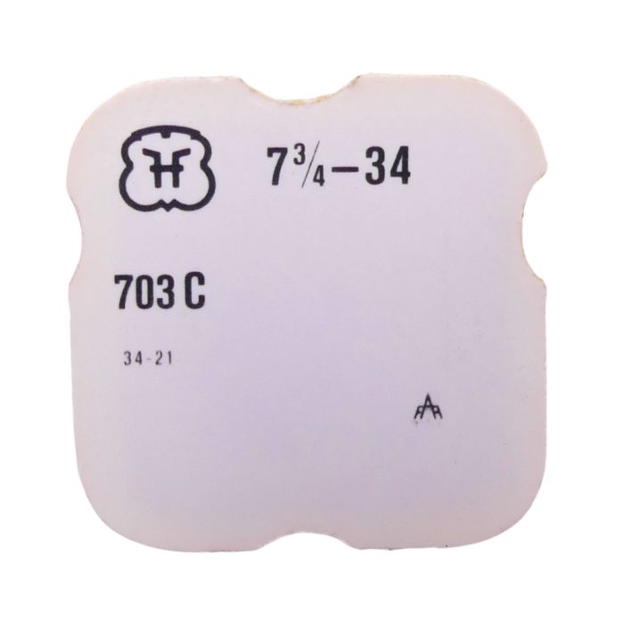 FHF 34 - 703 Roue d'ancre pivotée pour contre-pivot dessous (à l'unité) - Escape wheel and pinion pivoted for lower end-piece (p