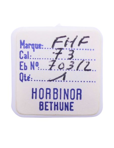 FHF 73 - 703 Roue d'ancre pivotée pour contre-pivot dessous (à l'unité) - Escape wheel and pinion pivoted for lower end-piece (p