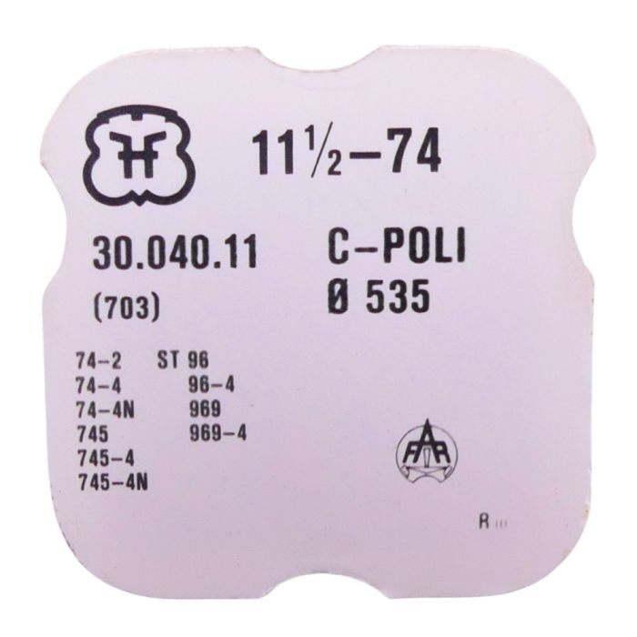 FHF 74 - 703 Roue d'ancre pivotée pour contre-pivot dessous (à l'unité) - Escape wheel and pinion pivoted for lower end-piece (p