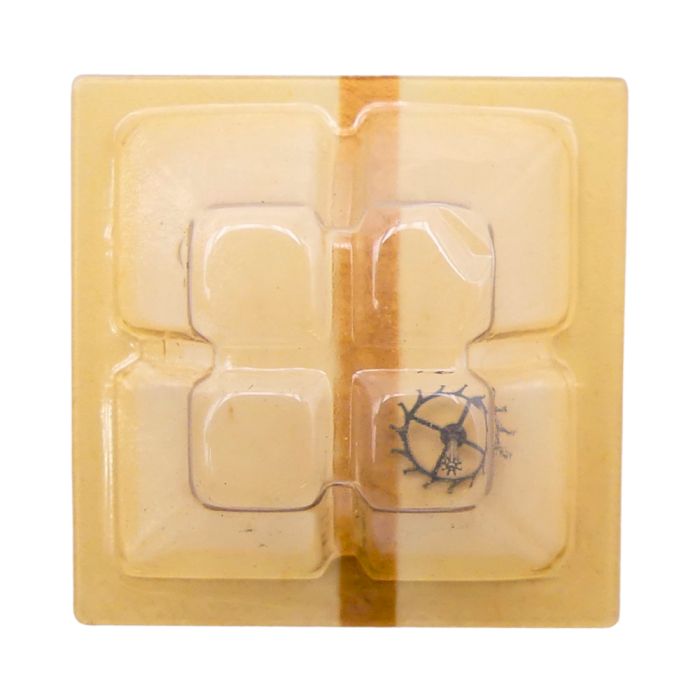 Becker 115 - 703 Roue d'ancre pivotée pour contre-pivot dessous (à l'unité) - Escape wheel and pinion pivoted for lower end-piec