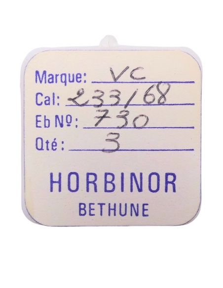 Cupillard 233/68 - 730 Plateau (à l'unité) - Roller (per unit)