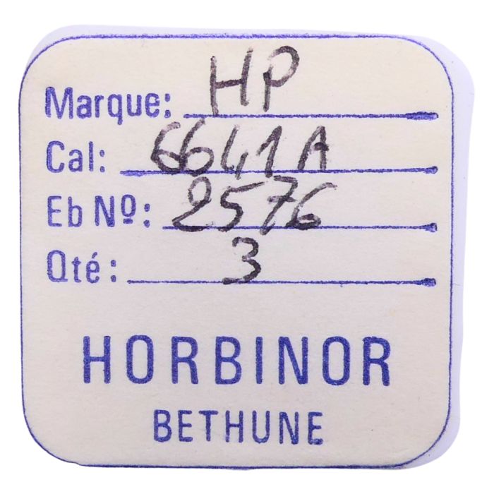 HP 6641A - 2576 Sautoir de quantième (à l'unité) - Date jumper (per unit)