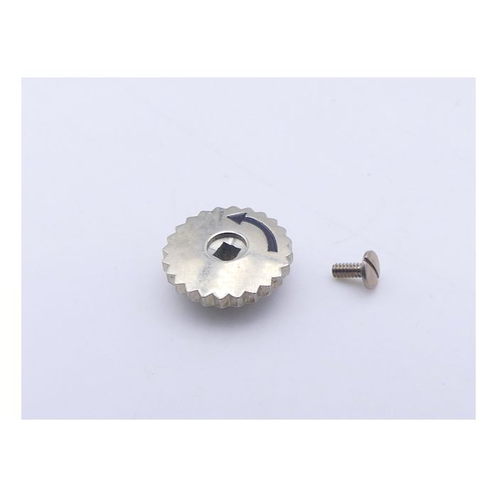 Movado 54 Couronne acier - Steel crown