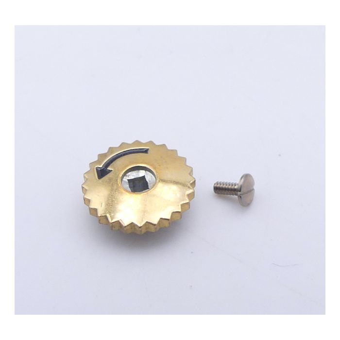 Movado 54 Couronne acier - Steel crown