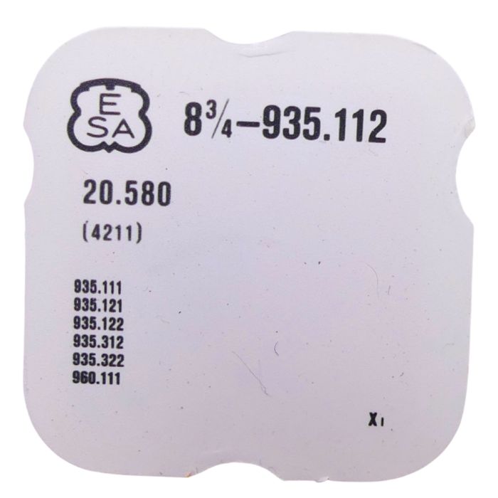 ESA 935.112 - 4211 Rotor (à l'unité) - Rotor (per unit)