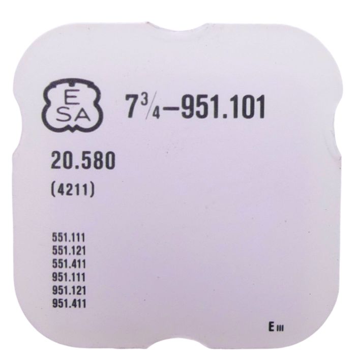 ESA 951.101 - 4211 Rotor (à l'unité) - Rotor (per unit)