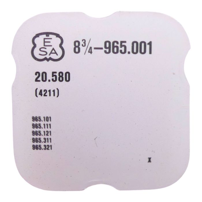 ESA 965.001 - 4211 Rotor (à l'unité) - Rotor (per unit)
