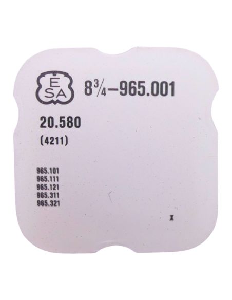 ESA 965.001 - 4211 Rotor (à l'unité) - Rotor (per unit)