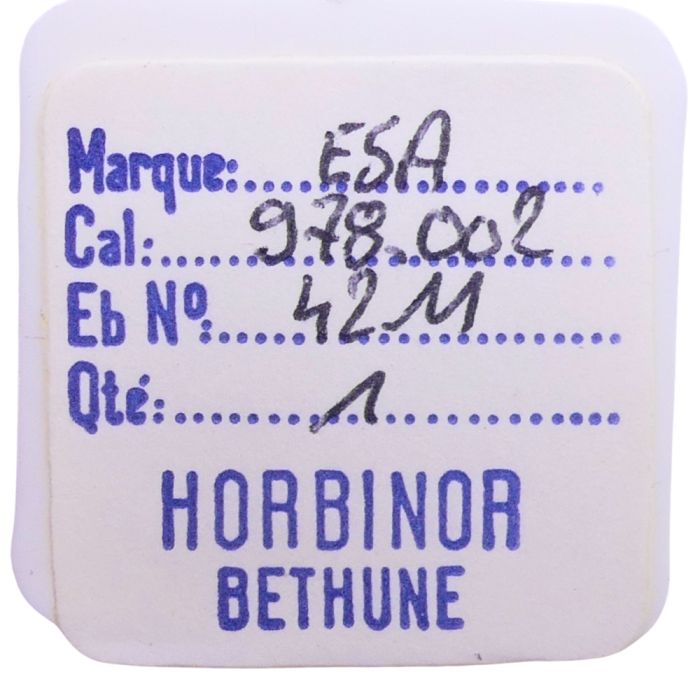 ESA 978.002 - 4211 Rotor (à l'unité) - Rotor (per unit)