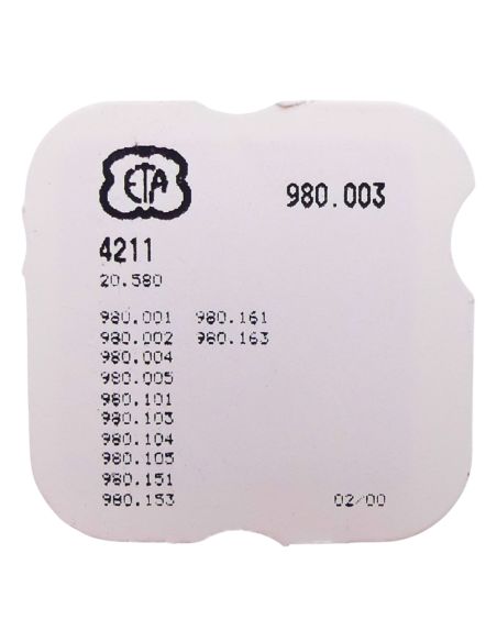 ESA 980.003 - 4211 Rotor (à l'unité) - Rotor (per unit)