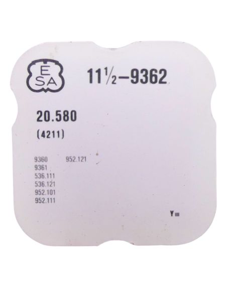 ESA 9362 - 4211 Rotor (à l'unité) - Rotor (per unit)