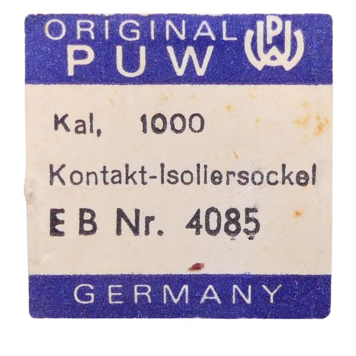PUW 1000 - 4085 Isolateur (à l'unité) - Contact isolator (per unit)