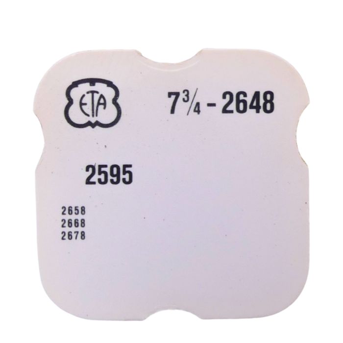ETA 2648 - 2595 Plaque de maintien pour sautoir (à l'unité) - Guard for jumper (per unit)