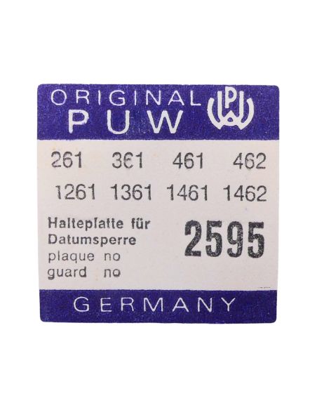 PUW 261 - 2595 Plaque de maintien pour sautoir (à l'unité) - Guard for jumper (per unit)