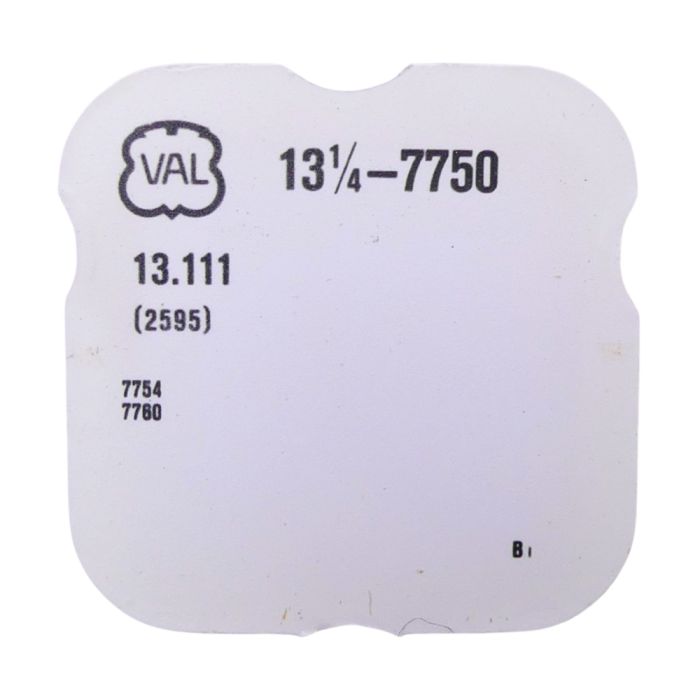 Valjoux 7750 - 2595 Plaque de maintien pour sautoir (à l'unité) - Guard for jumper (per unit)