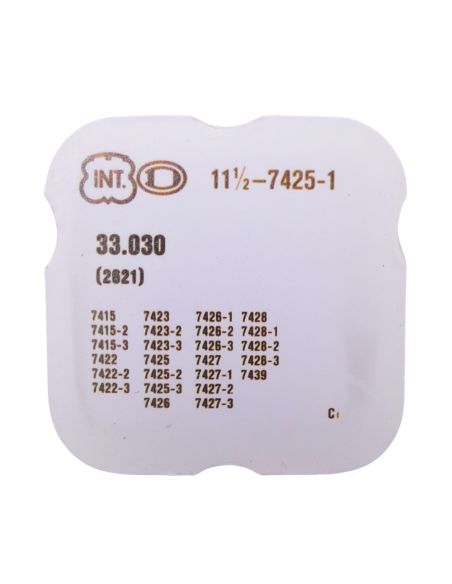 INT 7425-1 - 2621 Roue entraîneuse de came de bascule de déclenchement (à l'unité) - Unlocking yoke cam driving wheel (per unit)