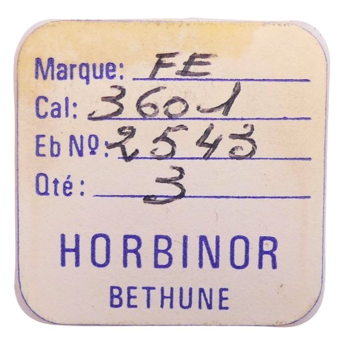 FE 3601 - 2543 Roue intermédiaire de quantième (à l'unité) - Intermediate date wheel (per unit)