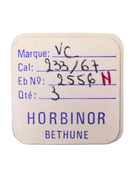 Cupillard 233/67 - 2556 Roue entraineuse de l'étoile et de l'indicateur de quantième (à l'unité) - Date star and indicator drivi