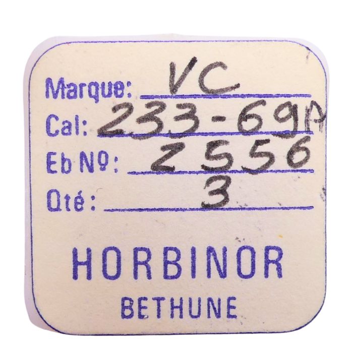 Cupillard 233/69 - 2556 Roue entraineuse de l'étoile et de l'indicateur de quantième (à l'unité) - Date star and indicator drivi