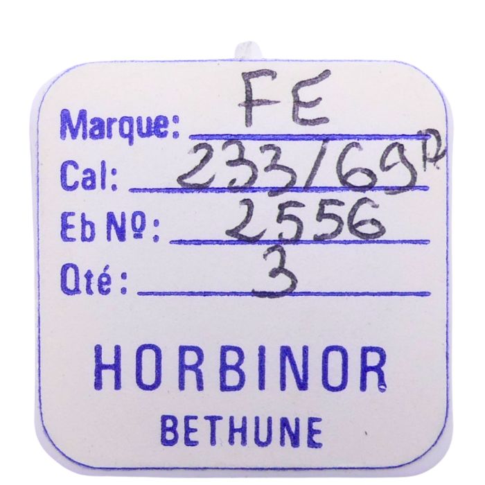 FE 233/69 - 2556 Roue entraineuse de l'étoile et de l'indicateur de quantième (à l'unité) - Date star and indicator driving whee