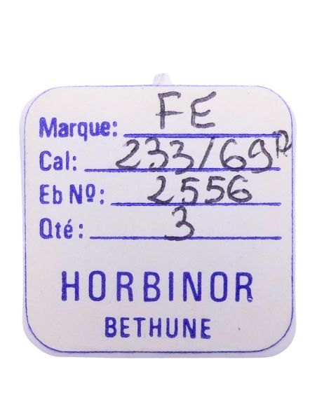 FE 233/69 - 2556 Roue entraineuse de l'étoile et de l'indicateur de quantième (à l'unité) - Date star and indicator driving whee