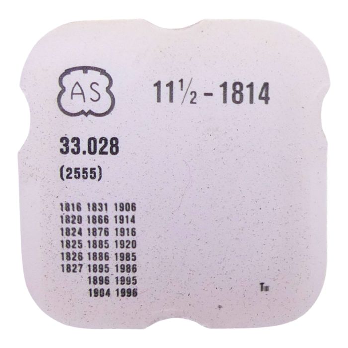 AS 1814 - 2555 Renvoi entraineur du calendrier (à l'unité) - Calendar driving wheel (per unit)