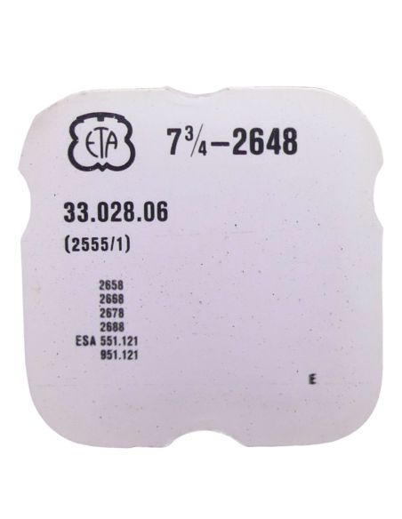 ETA 2648 - 2555 Renvoi entraineur du calendrier (à l'unité) - Calendar driving wheel (per unit)