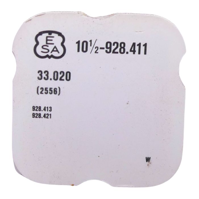 ESA 928.411 - 2556 Roue entraineuse de l'étoile et de l'indicateur de quantième (à l'unité) - Date star and indicator driving wh