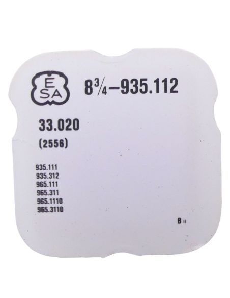 ESA 935.112 - 2556 Roue entraineuse de l'étoile et de l'indicateur de quantième (à l'unité) - Date star and indicator driving wh