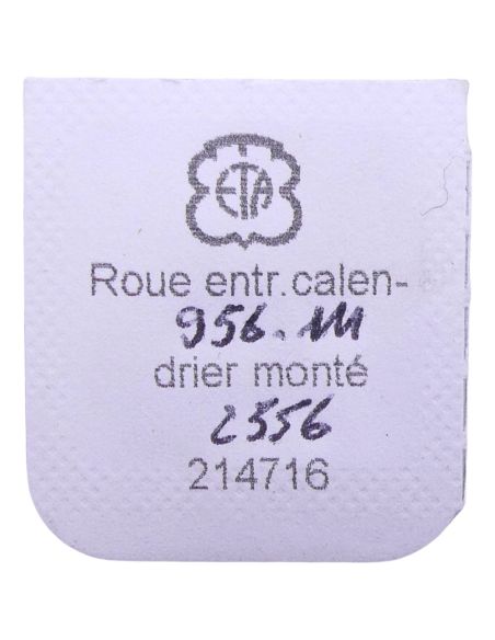 ETA 956.111 - 2556 Roue entraineuse de l'étoile et de l'indicateur de quantième (à l'unité) - Date star and indicator driving wh