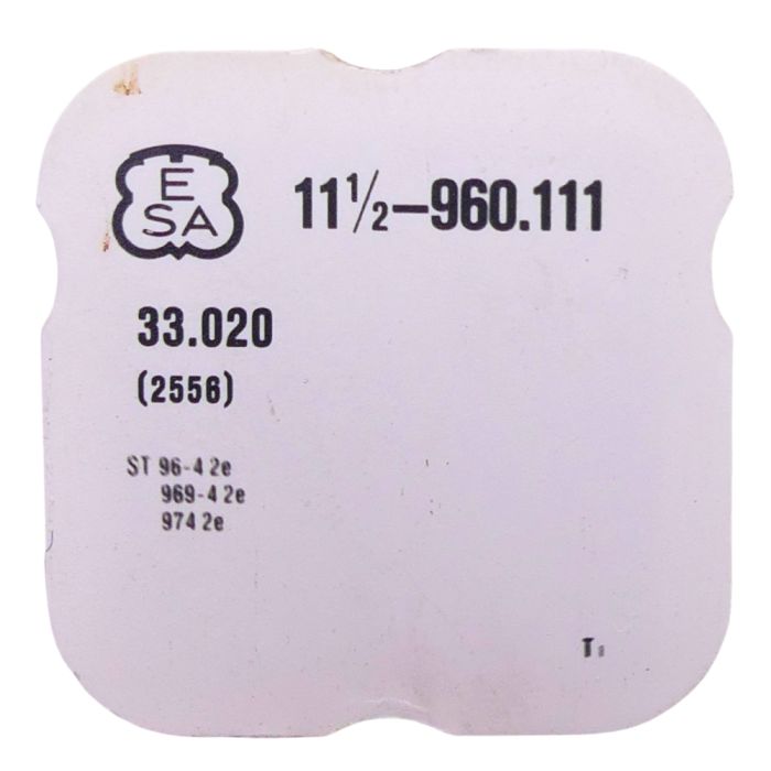 ESA 960.111 - 2556 Roue entraineuse de l'étoile et de l'indicateur de quantième (à l'unité) - Date star and indicator driving wh