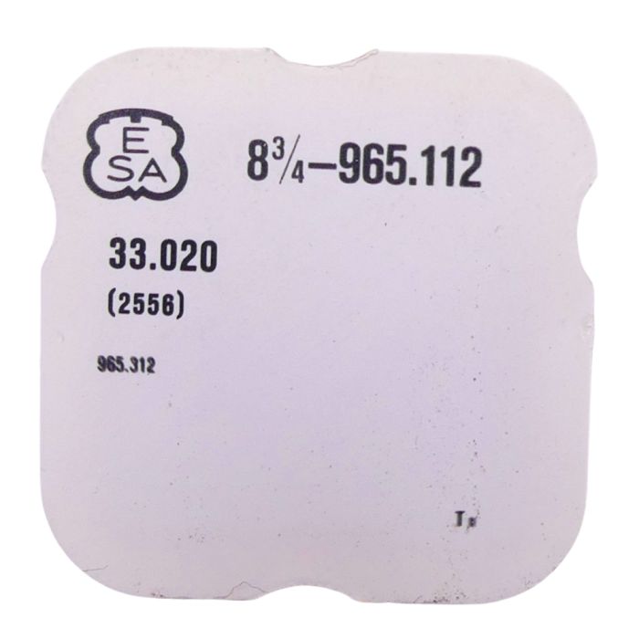 ESA 965.112 - 2556 Roue entraineuse de l'étoile et de l'indicateur de quantième (à l'unité) - Date star and indicator driving wh