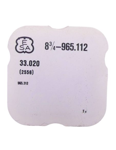 ESA 965.112 - 2556 Roue entraineuse de l'étoile et de l'indicateur de quantième (à l'unité) - Date star and indicator driving wh