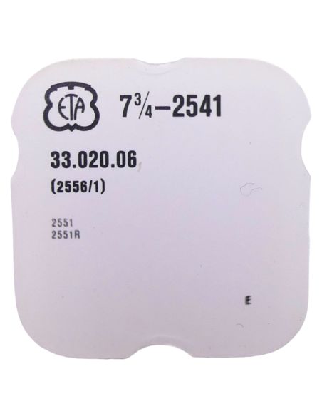 ETA 2541 - 2556 Roue entraineuse de l'étoile et de l'indicateur de quantième (à l'unité) - Date star and indicator driving wheel