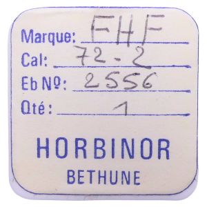 FHF 72-2 - 2556 Roue entraineuse de l'étoile et de l'indicateur de quantième (à l'unité) - Date star and indicator driving wheel