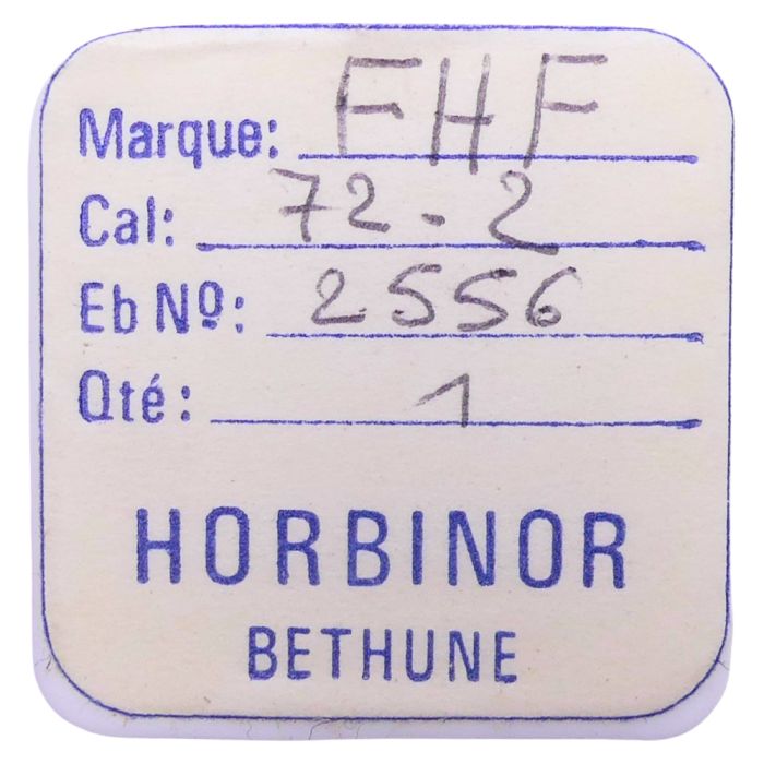 FHF 72-2 - 2556 Roue entraineuse de l'étoile et de l'indicateur de quantième (à l'unité) - Date star and indicator driving wheel