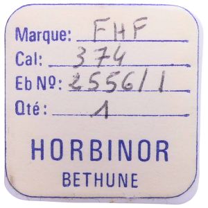 FHF 374 - 2556 Roue entraineuse de l'étoile et de l'indicateur de quantième (à l'unité) - Date star and indicator driving wheel 