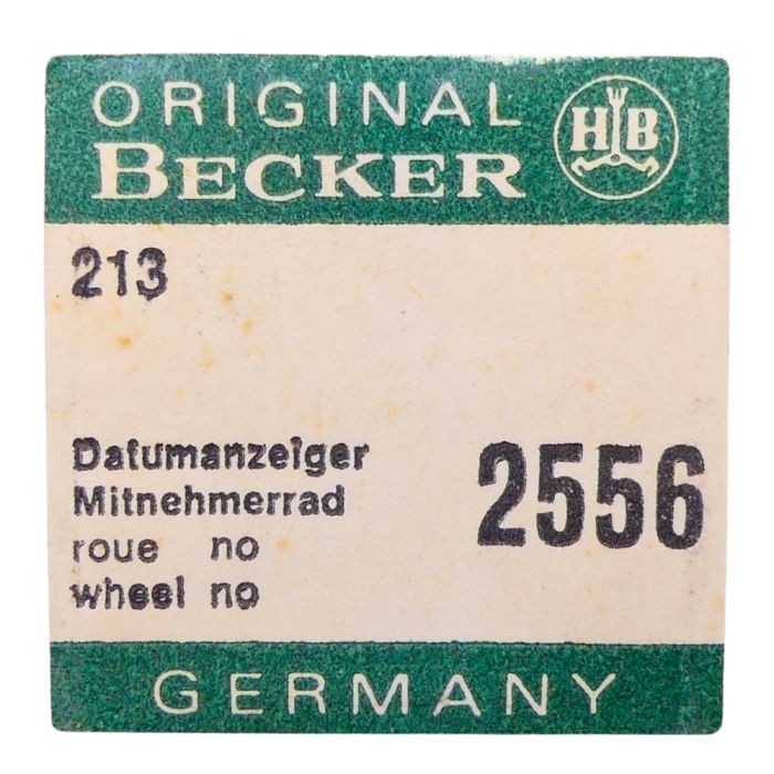 Becker 214 - 2556 Roue entraineuse de l'étoile et de l'indicateur de quantième (à l'unité) - Date star and indicator driving whe
