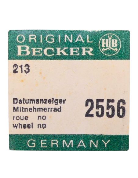 Becker 214 - 2556 Roue entraineuse de l'étoile et de l'indicateur de quantième (à l'unité) - Date star and indicator driving whe