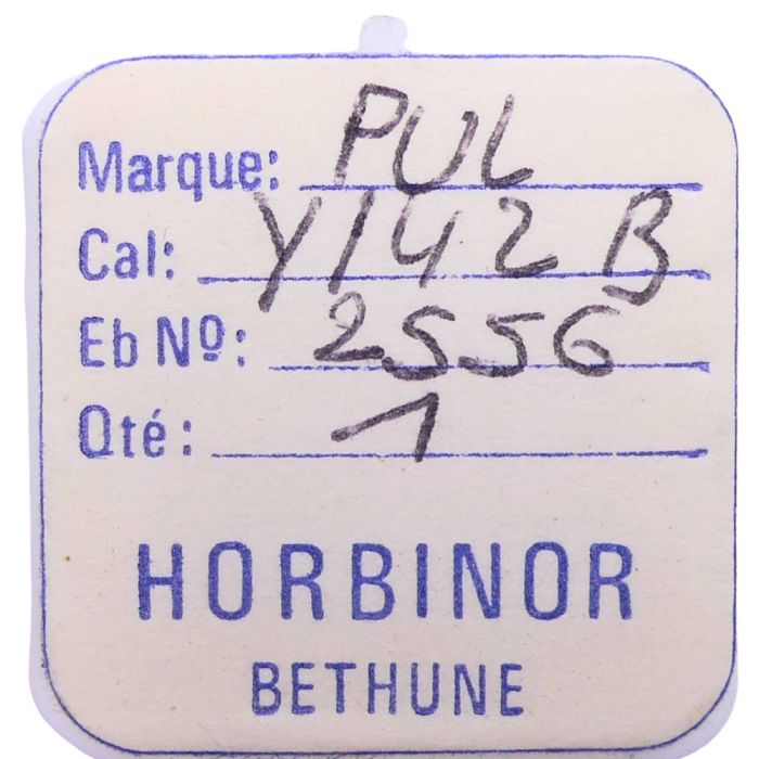 Pulsar Y142B - 2556 Roue entraineuse de l'étoile et de l'indicateur de quantième (à l'unité) - Date star and indicator driving w
