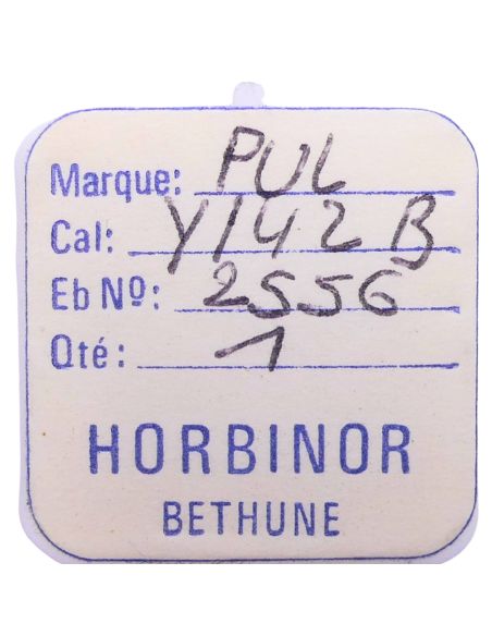 Pulsar Y142B - 2556 Roue entraineuse de l'étoile et de l'indicateur de quantième (à l'unité) - Date star and indicator driving w