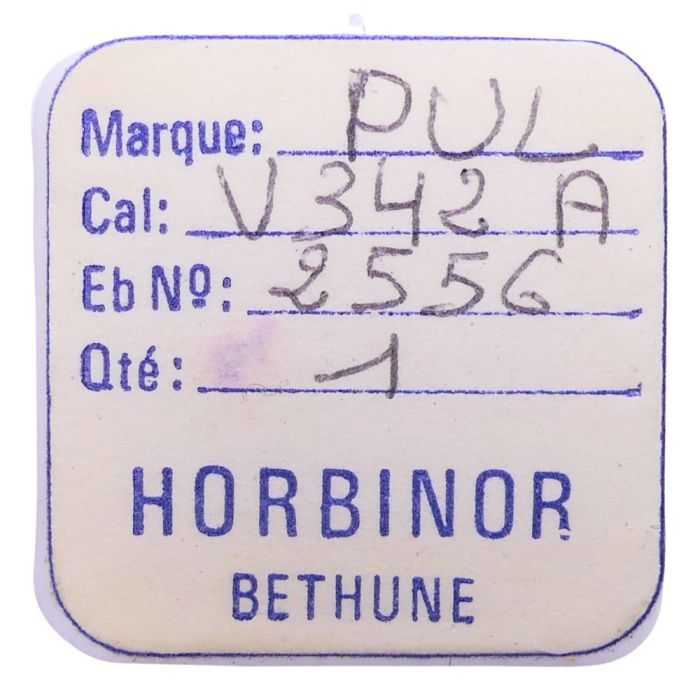 Pulsar Y342A - 2556 Roue entraineuse de l'étoile et de l'indicateur de quantième (à l'unité) - Date star and indicator driving w