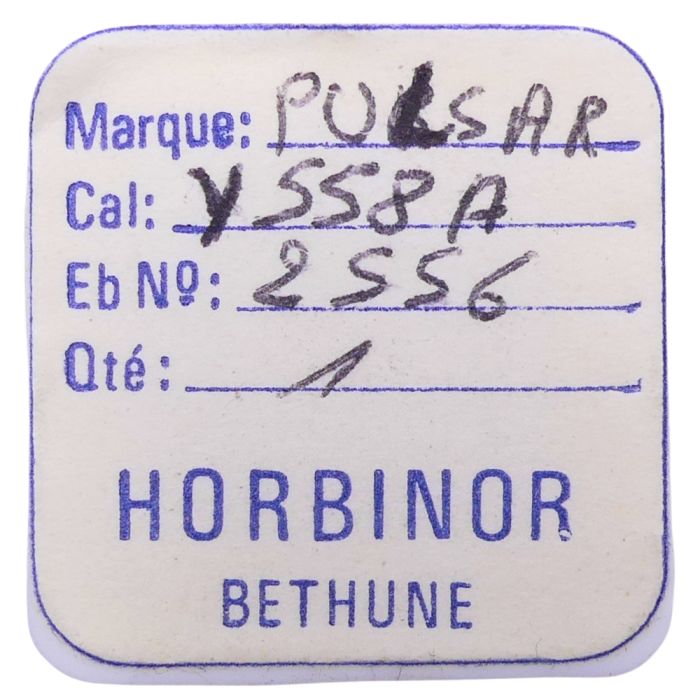 Pulsar Y558A - 2556 Roue entraineuse de l'étoile et de l'indicateur de quantième (à l'unité) - Date star and indicator driving w