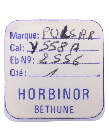 Pulsar Y558A - 2556 Roue entraineuse de l'étoile et de l'indicateur de quantième (à l'unité) - Date star and indicator driving w