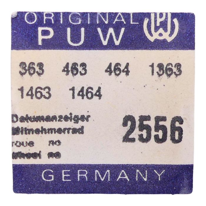 PUW 363 - 2556 Roue entraineuse de l'étoile et de l'indicateur de quantième (à l'unité) - Date star and indicator driving wheel 