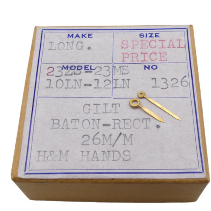 Longines 12LNAiguilles Baton - Vintage hands