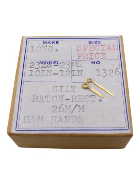 Longines 12LNAiguilles Baton - Vintage hands