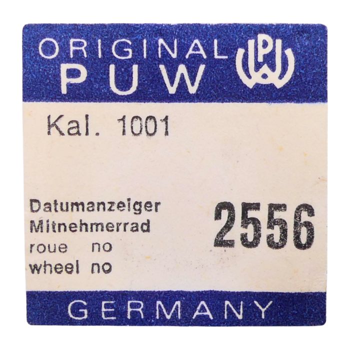 PUW 1001 - 2556 Roue entraineuse de l'étoile et de l'indicateur de quantième (à l'unité) - Date star and indicator driving wheel