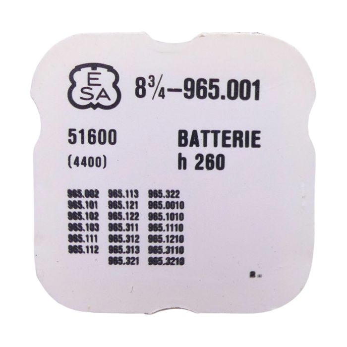 ESA 965.001 - 4401 Bride (à l'unité) - Bridle (per unit)