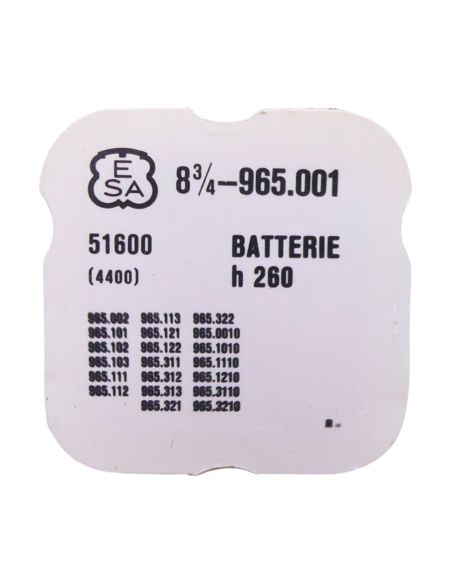 ESA 965.001 - 4401 Bride (à l'unité) - Bridle (per unit)